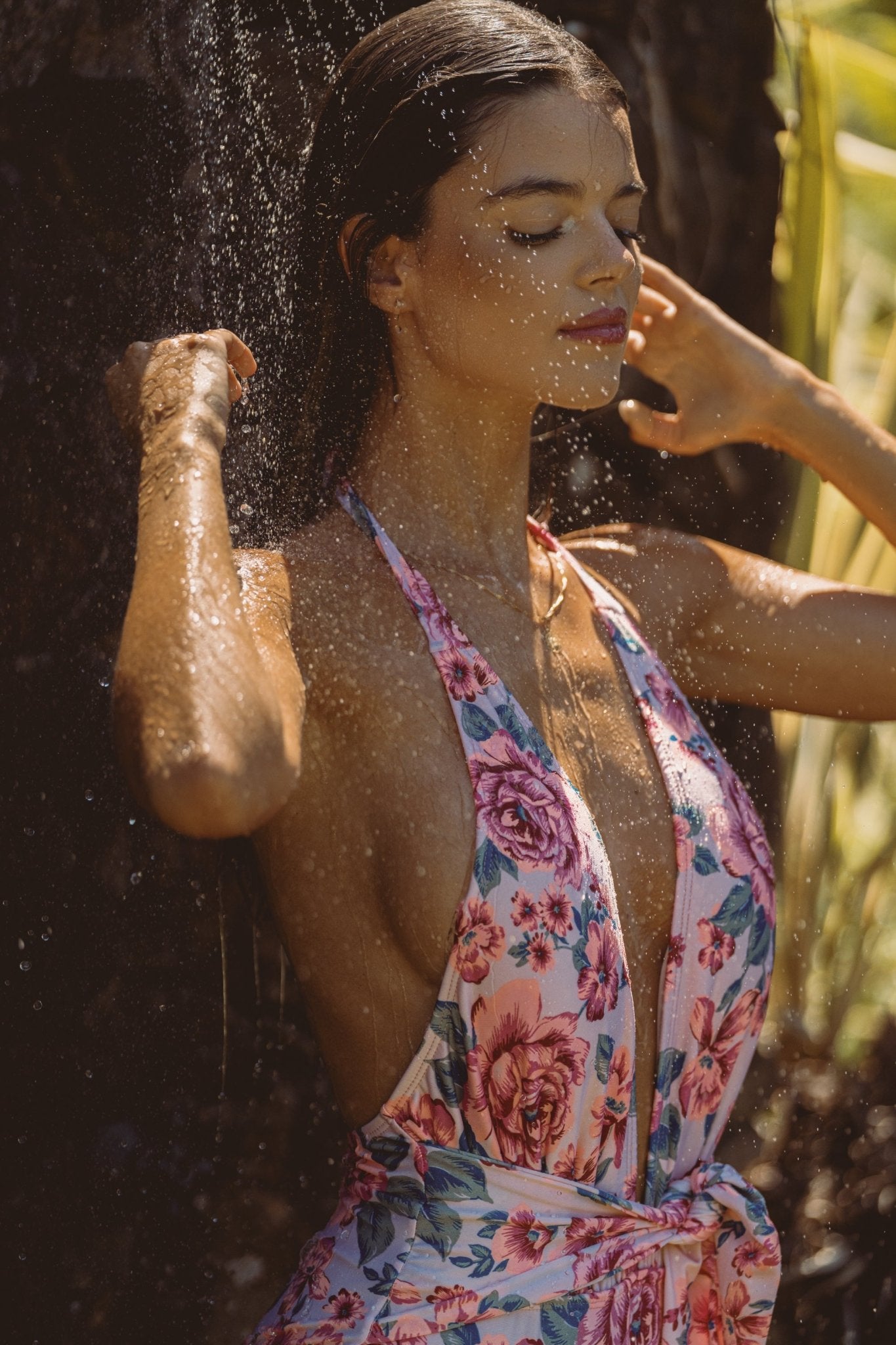 One piece swimsuit Mary Roses