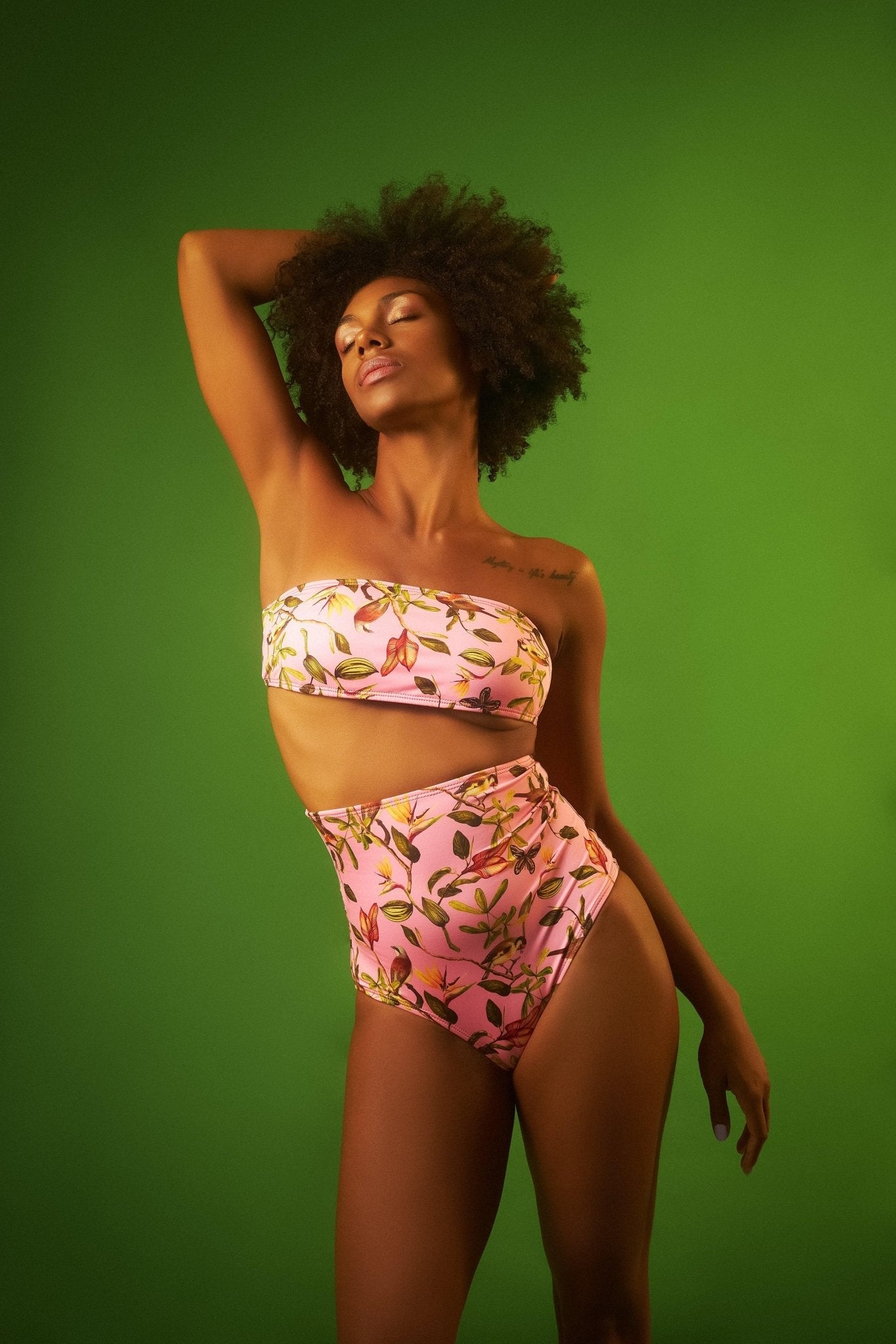 Bikini strapless blossom